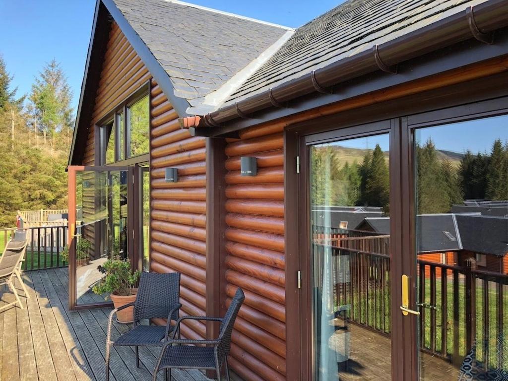 Lochside Lodge Glengoulandie Zewnętrze zdjęcie